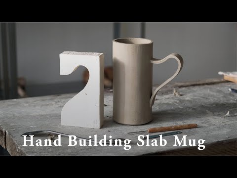 06  How to Make a Slab Mug | Hand Building Pottery