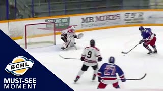 Must See Moment: Mason Waite speeds past the defence and scores on a breakaway