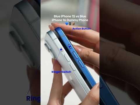 Comparison - iPhone 15 vs iPhone 16 #iphone15 #iphone16 #iphone2024