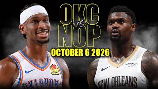 Oklahoma City Thunder vs New Orleans Pelicans