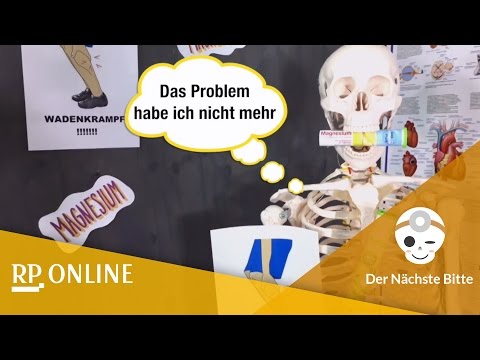 "Der Nächste Bitte": Magnesium und Wadenkrämpfe in der Nacht