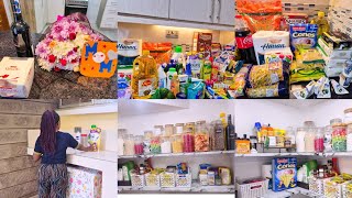 HOMEMAKING VLOG//GROCERY RESTOCK//PANTRY ORGANISATION #daysinmylife 