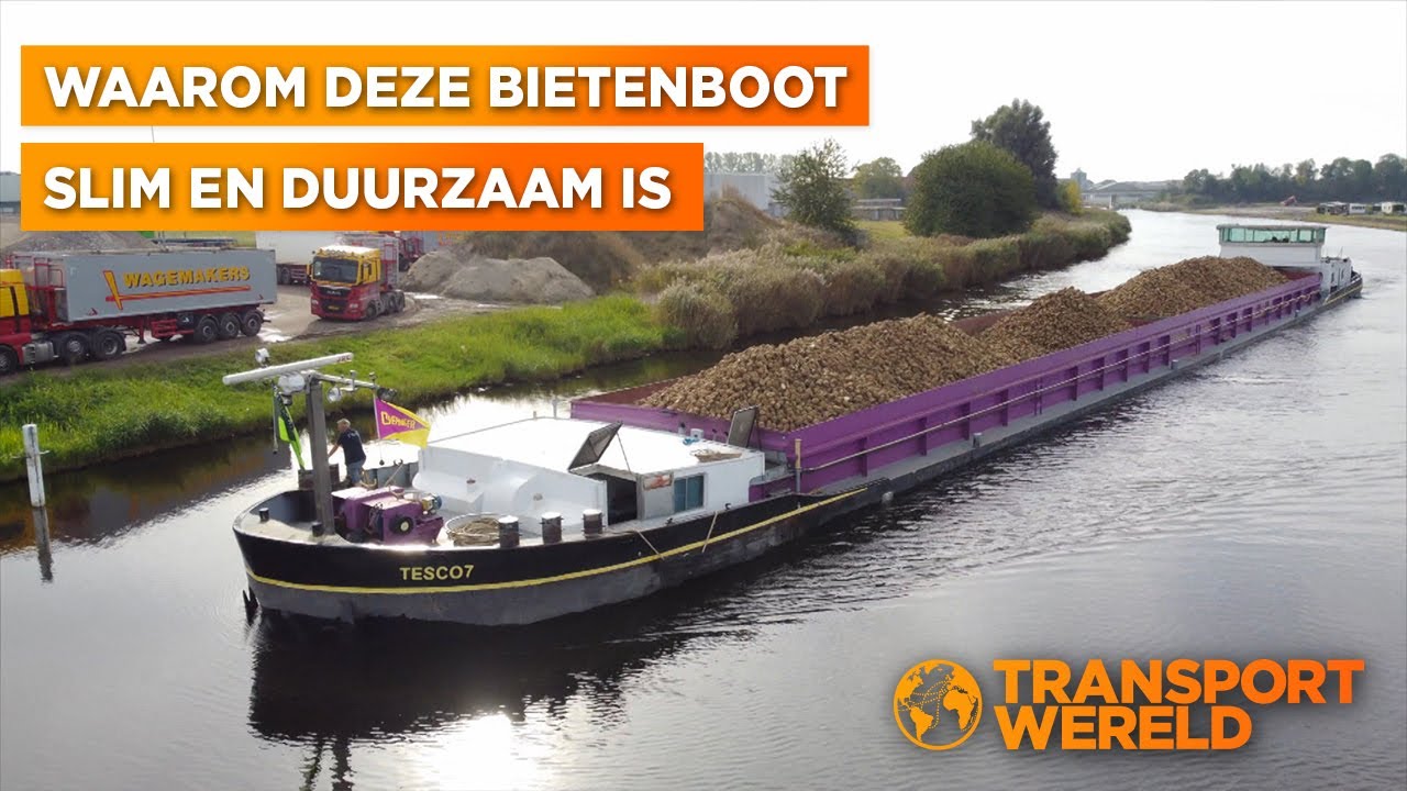 Waarom deze bietenboot slim en duurzaam is