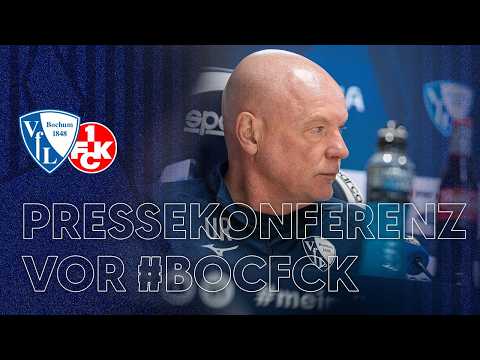 Pressekonferenz vor Kaiserslautern