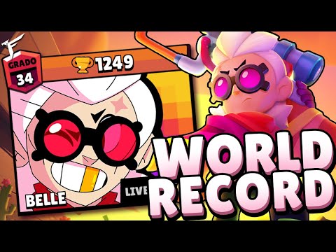 1°BELLE RANK 35 *WORLD RECORD*⚡Brawl Stars