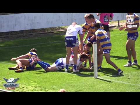 2016 Newcastle RL Major Semi Final Under 19s Highlights - Lakes United v Central Butcher Boys