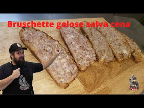 Bruschetta GOLOSISSIMA salva cena