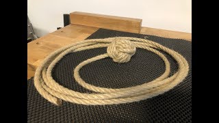 Restoring Talitha Ep. 31 - Ropework 1 - Tying a Monkey's Fist