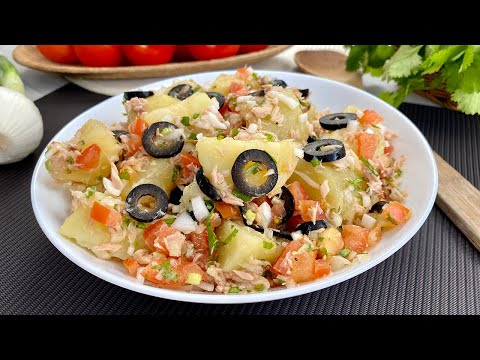 Ensalada de PATATAS y Atún