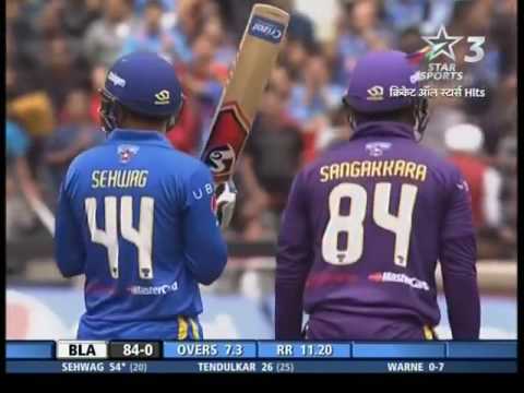 AMAZING OPENING STAND BY Sachin sehwag ALL star cricket   YouTube
