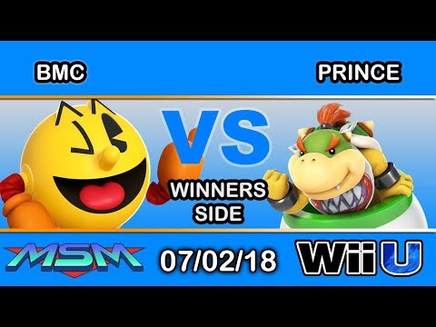 MSM 153 - BMC (Pacman) Vs Prince (BowserJR) Winners R2 - Smash 4