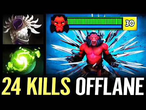 🔥 AXE Refresher + Blade Mail 24KILLS Offlane — Berserker Call +11SEC Damage Return Build Dota 2 Pro