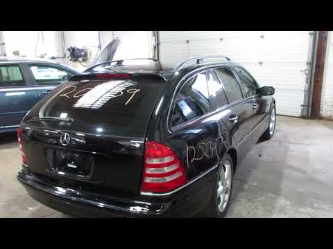 Parting out a 2003 Mercedes C240 Parts Car - 120239 - Tom's Foreign Auto Parts
