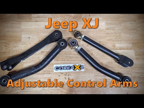 Jeep XJ Adjustable Control Arm Install | Core 4X4