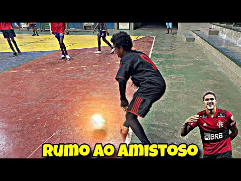 Treino do sub 14 - Palácio rumo ao amistoso de futsal