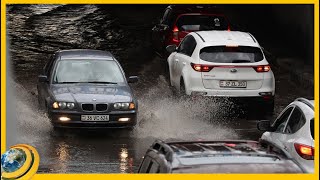 Արհեստական ջրվեժներ, ջրային լաբիրինթոսներ և 10 բալանոց խցանումներ՝ անձրևի պատճառով