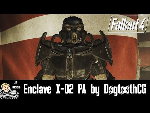Fallout 4 Mod Showcase:  Enclave X-02 Power Armor by DogtoothCG Unoctium