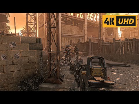 Battle of Basra, IRAQ | Shock & Awe | Call of Duty Modern Warfare Remastered [4K60FPS UHD] Gameplay