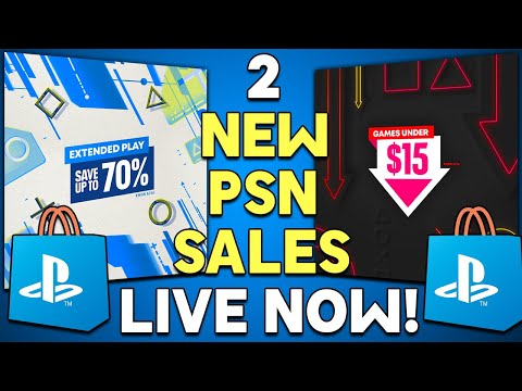 2 NEW PSN SALES LIVE RIGHT NOW - TONS OF NEW PS4 GAME DEALS!