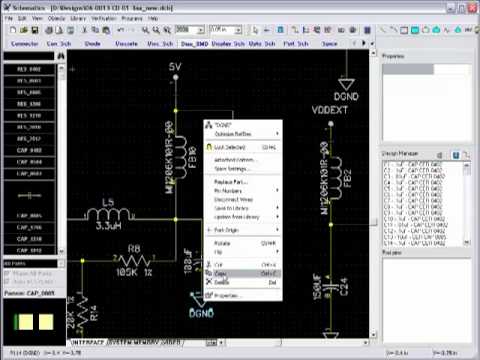 Update PCB from schematic in DipTrace