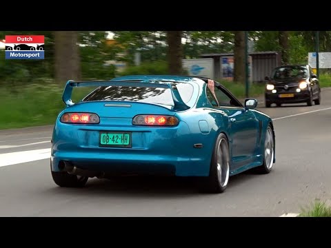 Modified Cars Arriving a Car Meet! - Gallardo, RX-7, Supra, RS6, Skyline, Genesis, 5 GT Turbo,...