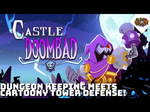 Dungeon Keeping incontra Tower Defense in stile cartoon! | Castle Doombad