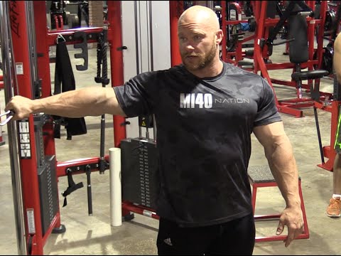 Ben Pakulski - Strength vs Hypertrophy Training at Mi40 Gym