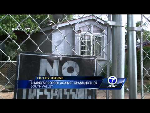 Filthy house: Unsigned paperwork led to dropped charges