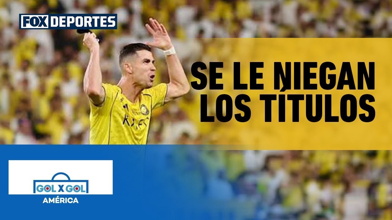 😳🏆 ¿SE LE NIEGAN LOS TÍTULOS? Cristiano Ronaldo no pudo ante Gamba Osaka | GolXGol