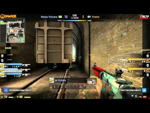 Natus Vincere vs. fnatic | Finale, SLTV StarSeries X | (de_train) Map 3