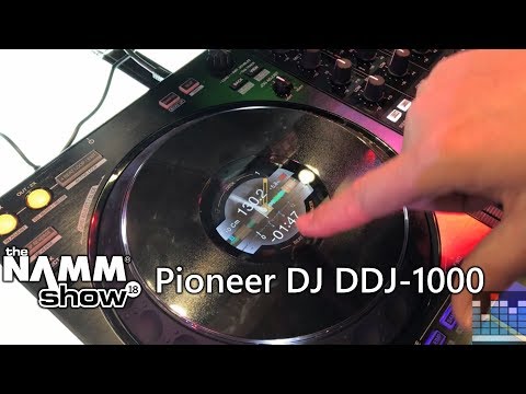 Namm 2018: a look at the Pioneer DJ DDJ-1000 Rekordbox Controller