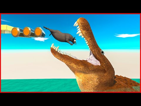 CAREFUL OF WHAT YOU JUMP INTO and Get the PENGUIN - Animal Revolt Battle Simulator