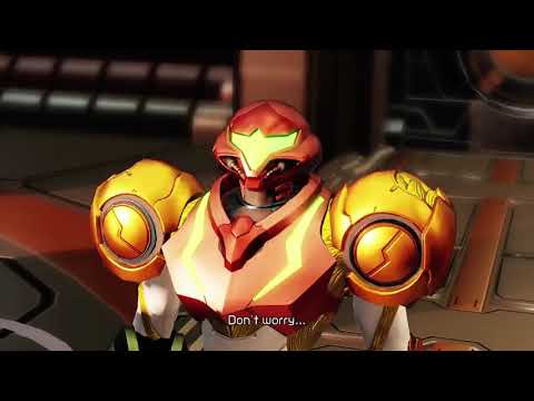 Metroid Dread: Samus Speaking Chozo
