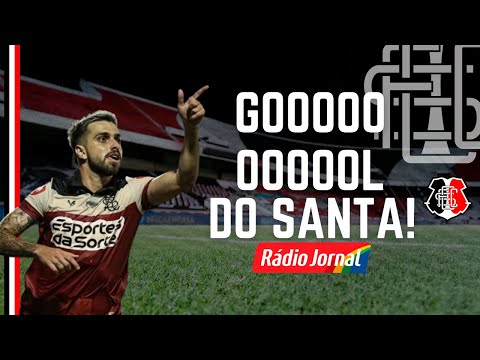GOL DE PEDRO BORTOLUZO - SANTA CRUZ 2 X 1 AFOGADOS - CAMPEONATO PERNAMBUCANO - 19 02 2024