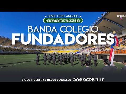 Desde otro ángulo: Banda Colegio Fundadores de Quilpué- Fase Regional Carabineros Valparaíso 2026