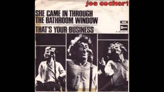 Bathroom Window Joe she came in through the bathroom window - cocker joe Bathroom Window Joe she came in through the bathroom window - cocker joe
