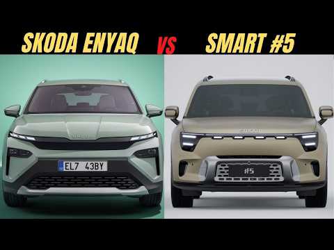 Smart #5 vs Škoda Enyaq 2025 – Welcher ist der bessere Elektro-SUV?