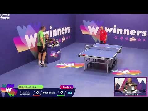 Winners League  16.09.21 Kolomiiets Volodymyr - Udod Oleksii 11:00