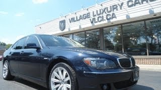 preview picture of video '2008 BMW 750i in review - Village Luxury Cars Toronto'