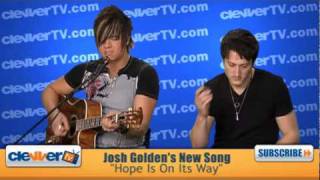 Josh Golden Performs "Hope Is On Its Way"