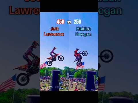 Deegan and Jett Lawrence jumpin Larocco's Leap 2025 ✈️ // #Shorts #motocross #promotocross #MXForos