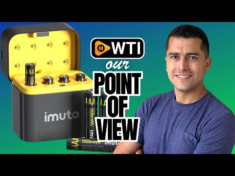 imuto Rechargeable AAA Batteries Lithium 8 Pack with Fast Charger - WTI product video review