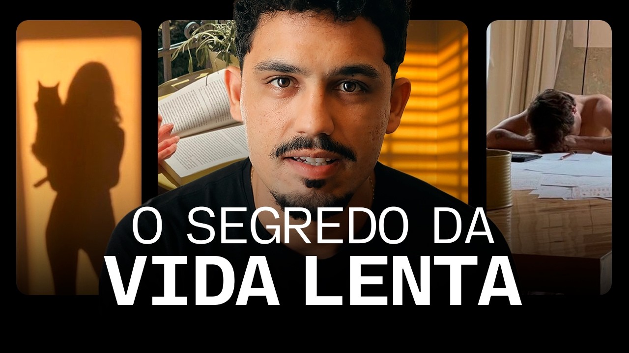 PARE de se apressar e COMECE a viver uma rotina MENOS ANSIOSA [7 tarefas]