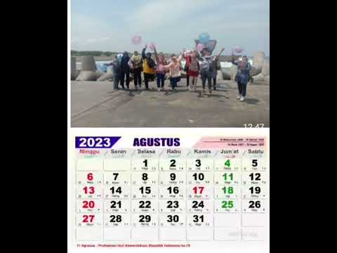 kalender tahun 2023 SD Muhi - Solo