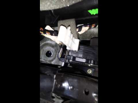 How to get wire throught the VW Golf 4 firewall