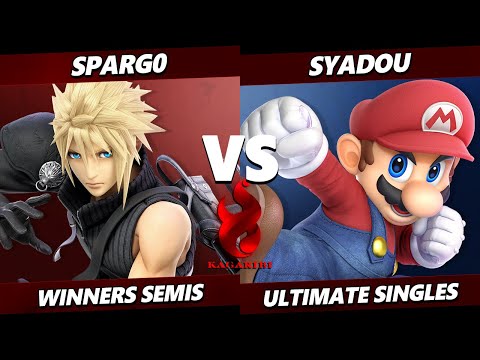 Pre-Kagaribi TOP 8 - Spargo (Cloud) Vs. Syadou (Mario) Smash Ultimate - SSBU