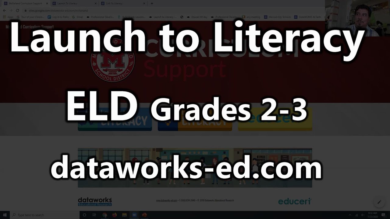 Launch to Literacy ELD Grades 2-3