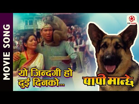 Yo Jindagi Ho Dui Dinko - Papi Manchhe  Nepali Movie Song || Yam Baral, Sapana Shree || Kiran K.C