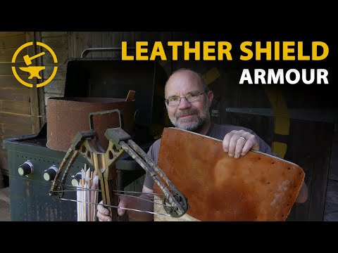 Making leather shield armour - Impenetrable? Part 1