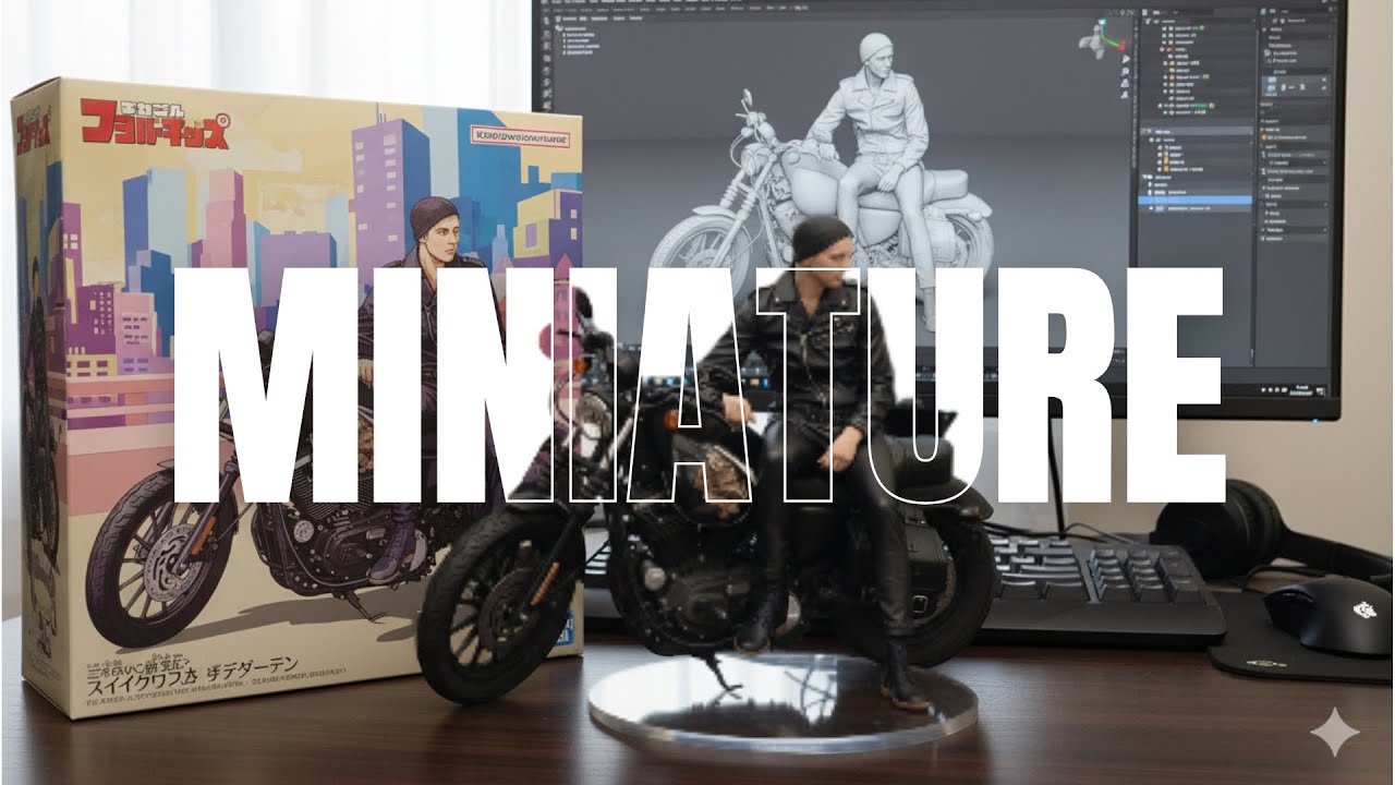 Visual representation of the figurine prompt details